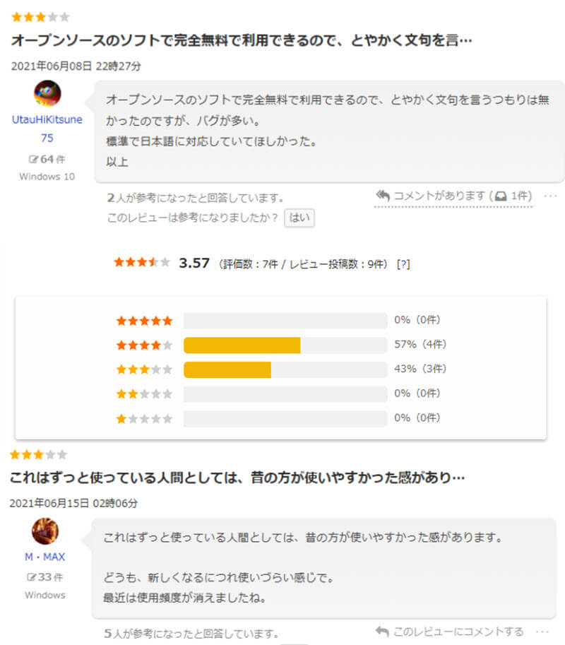 HandBrakeについてのユーザー評価