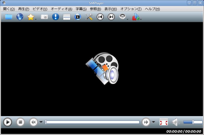 SMPlayer インタフェース