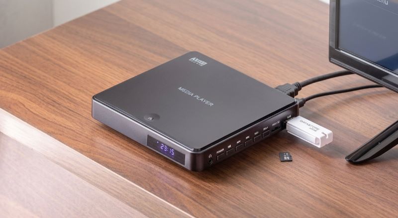 USBポート付きDVDプレーヤー