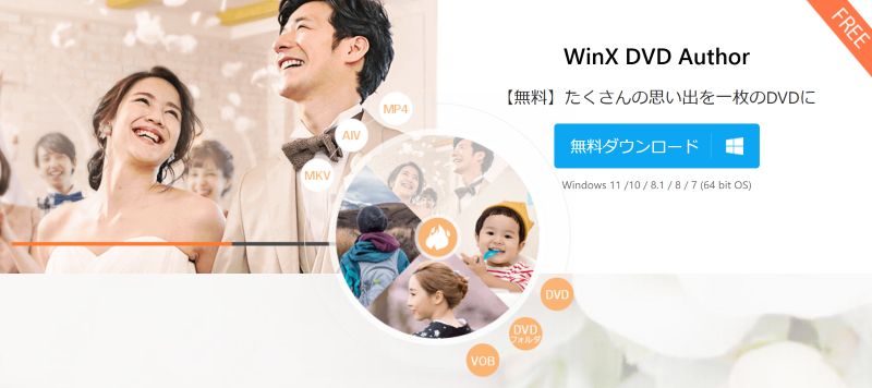 WinX DVD Authorダウンロード