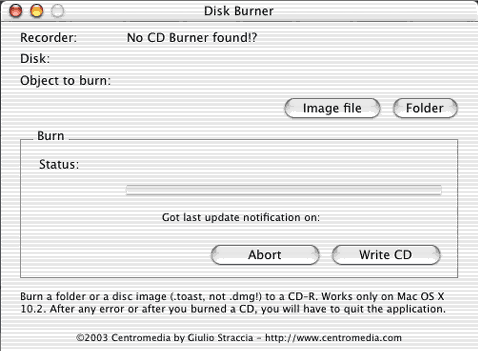 Disc Burner