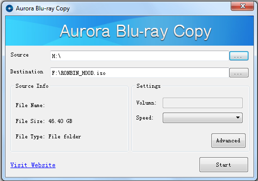 Aurora Blu-ray Copy