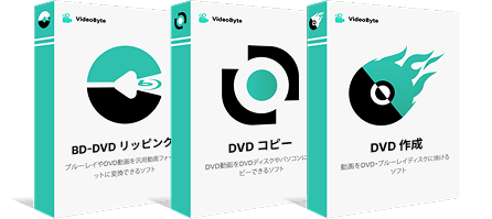 BD-DVD リッピング + DVDコピー + DVD 作成