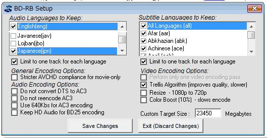 音声トラック 字幕 設定