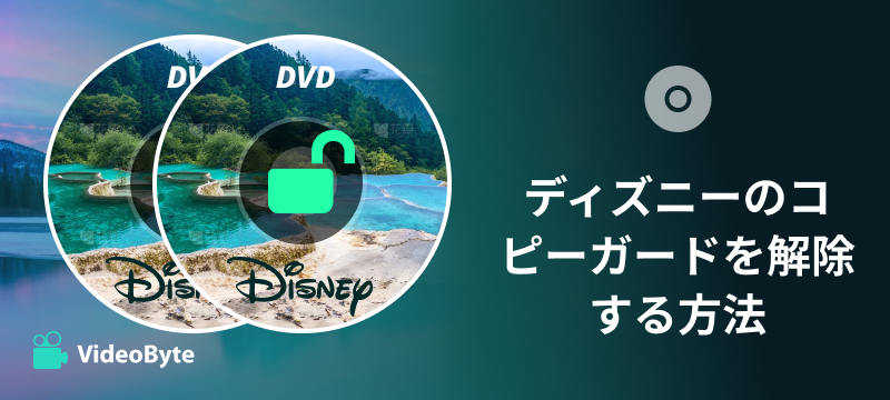 ディズニーのコピーガードを解除する方法