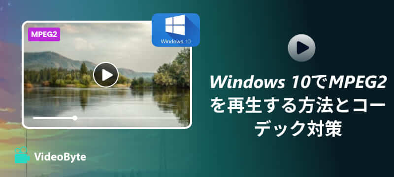 Windows 10でMPEG2再生
